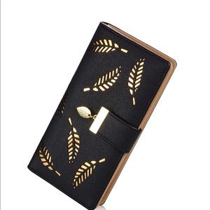 Women's Long Leather Card Holder Wallet